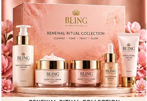 Renewal Ritual Collection BLING-branded gift set design concept